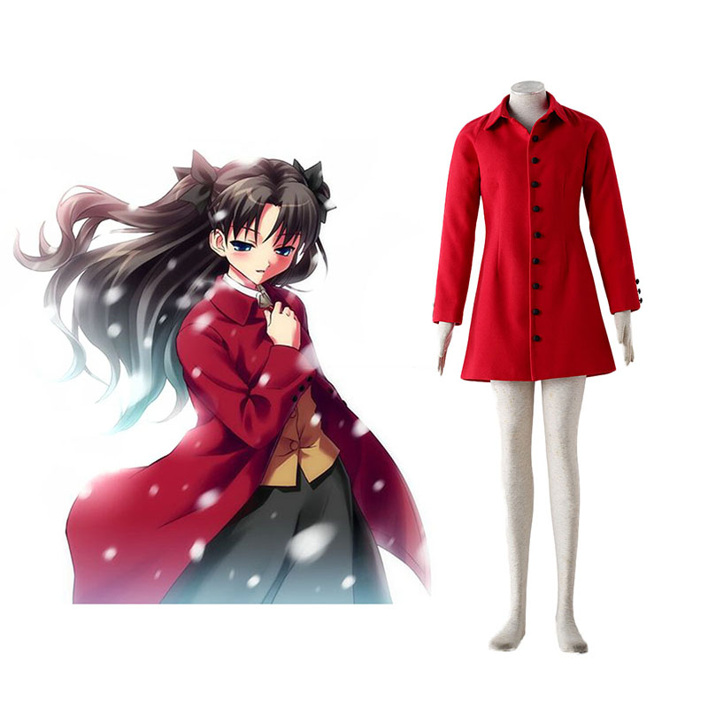 The Holy Grail War Tohsaka Rin 4 Red Cosplay Costumes New Zealand Online Store