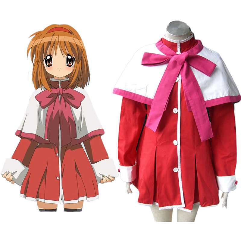 Kanon High School Uniforms Pink Ribbon Cosplay Costumes New Zealand Online Store
