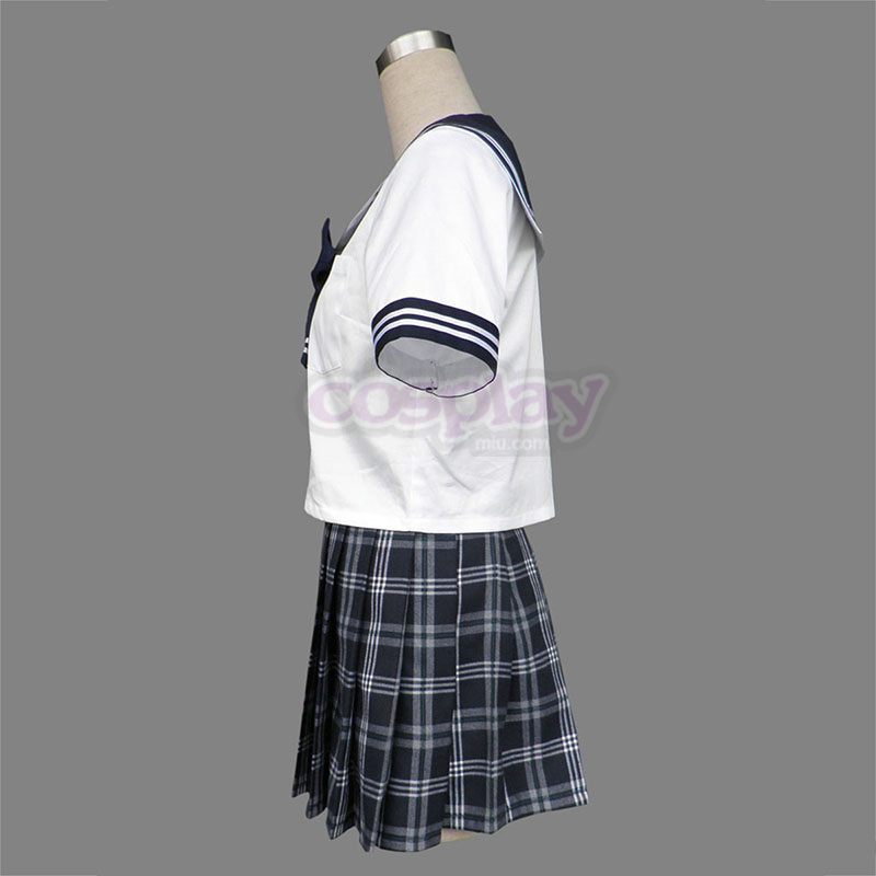 Sailor Uniform 5 Black Grid Cosplay Costumes New Zealand Online Store