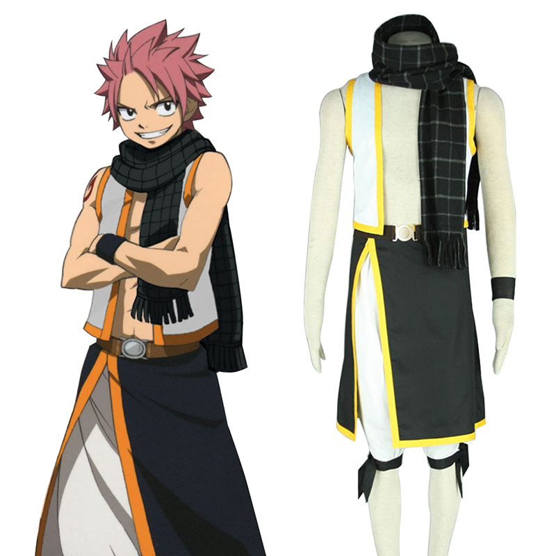 Fairy Tail Natsu Dragneel 2 Cosplay Costumes New Zealand Online Store