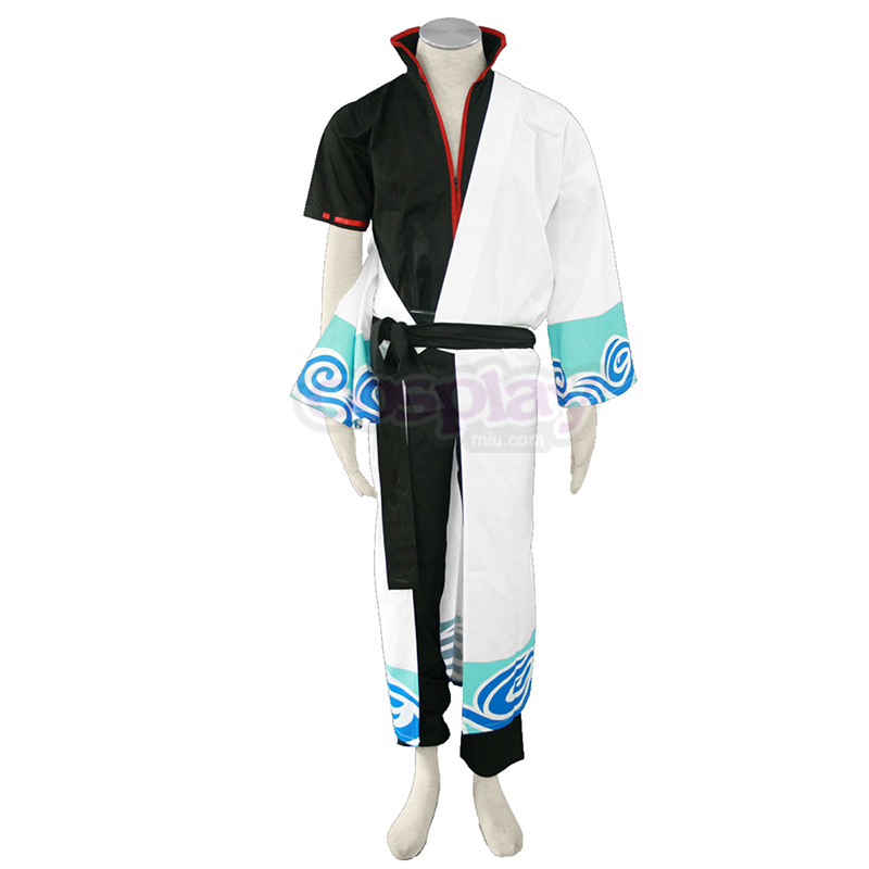Gin Tama Sakata Gintoki 1 Black Belt Cosplay Costumes New Zealand Online Store