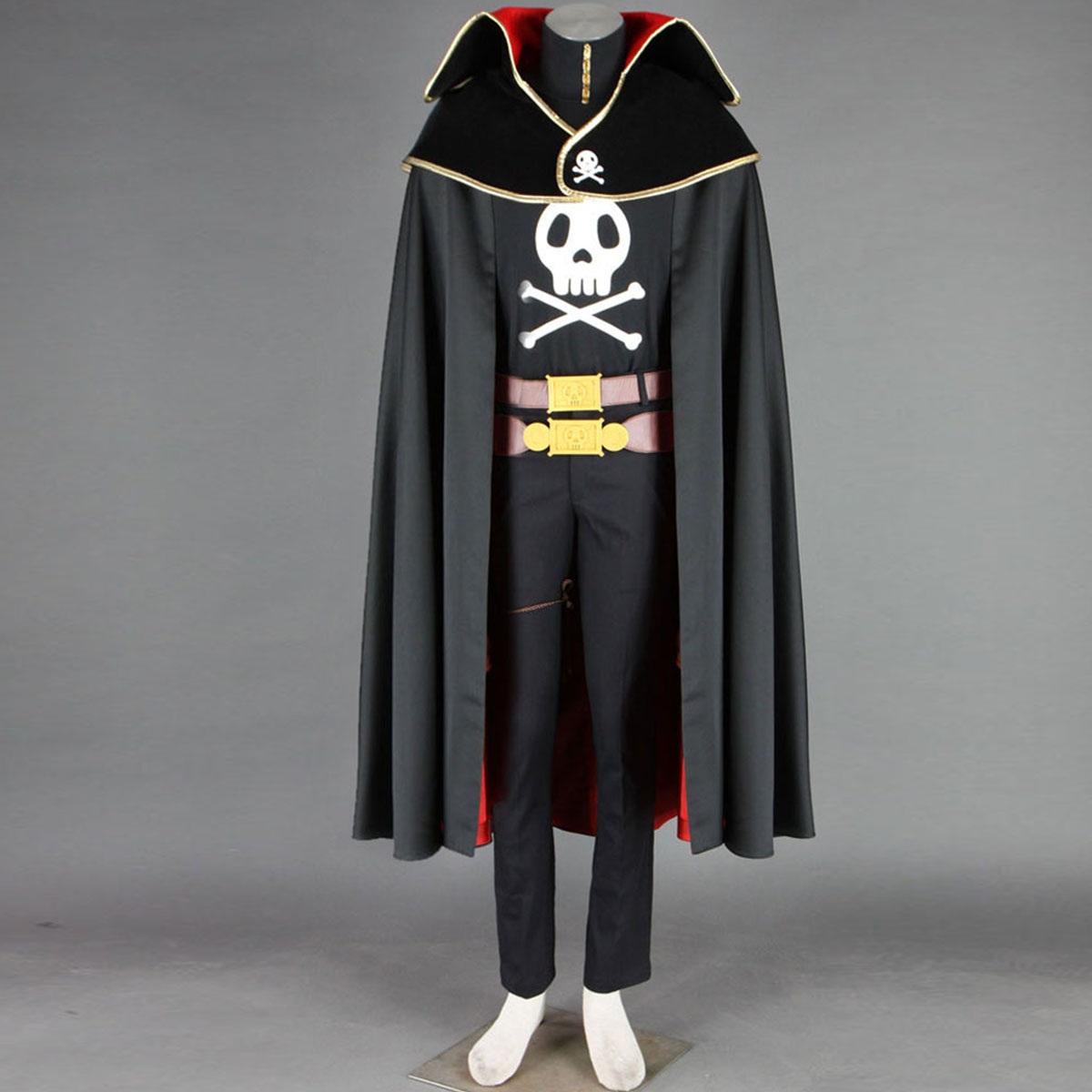 Galaxy Express 999 Captain Harlock Cosplay Costumes New Zealand Online Store