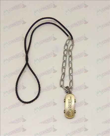 D Conan punk long necklace (bronze