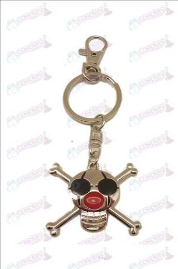 One Piece Accessories Skull Keychain