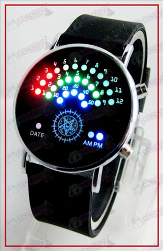 Colorful Korean fan LED watches - Black Butler Accessories