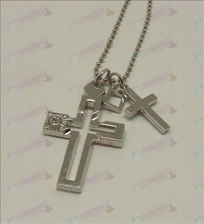 Death Note Accessories Double Cross Necklace