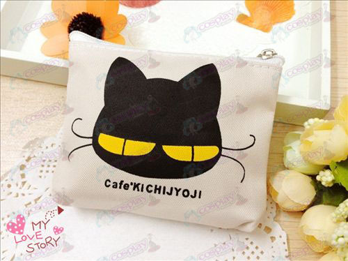 Kichijoji black cat pouches