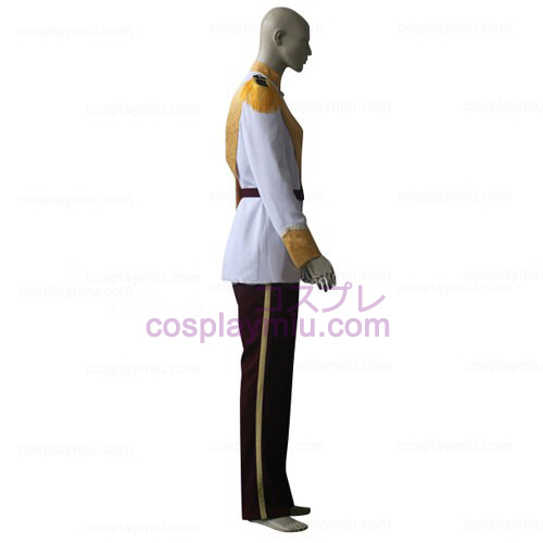 White shirt Red Trousers Cosplay Costume