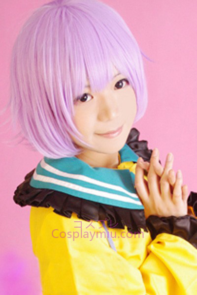 Touhou Project Komeiji Satori Short Light Purple Wig