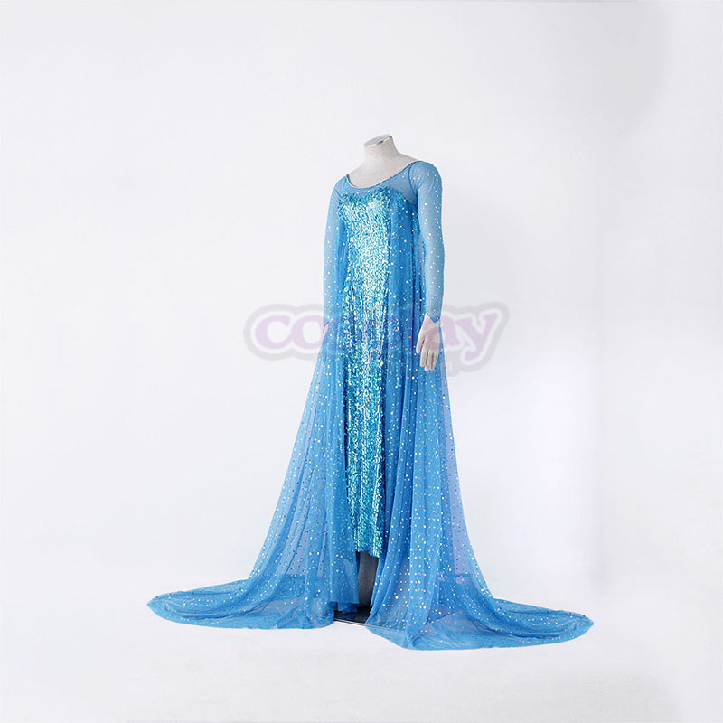 Frozen Elsa 1 Blue Cosplay Costumes New Zealand Online Store