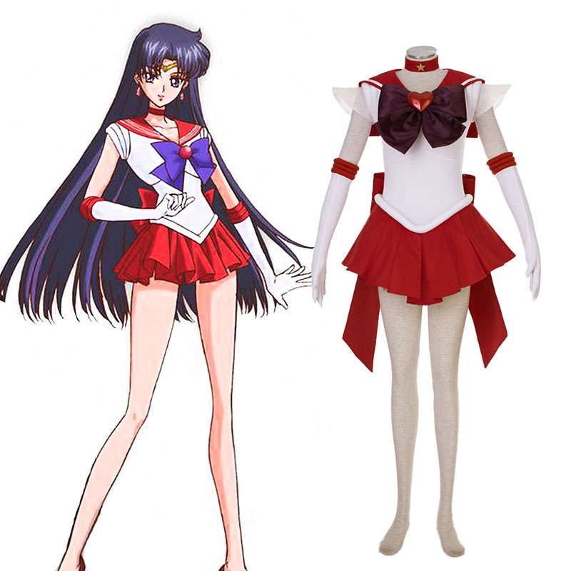 Sailor Moon Hino Rei 3 Cosplay Costumes New Zealand Online Store