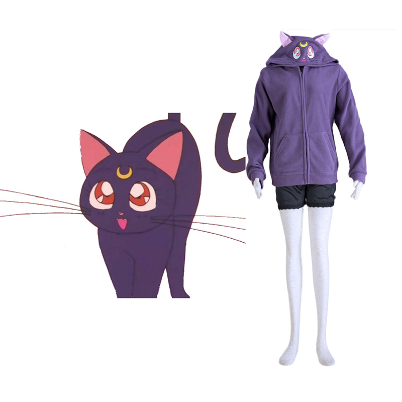 Sailor Moon Black Cat Luna Cosplay Costumes New Zealand Online Store