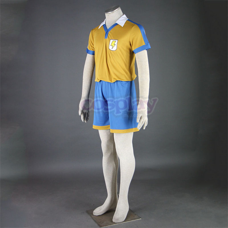 Inazuma Eleven Raimon Summer Soccer Jersey 2 Cosplay Costumes New Zealand Online Store