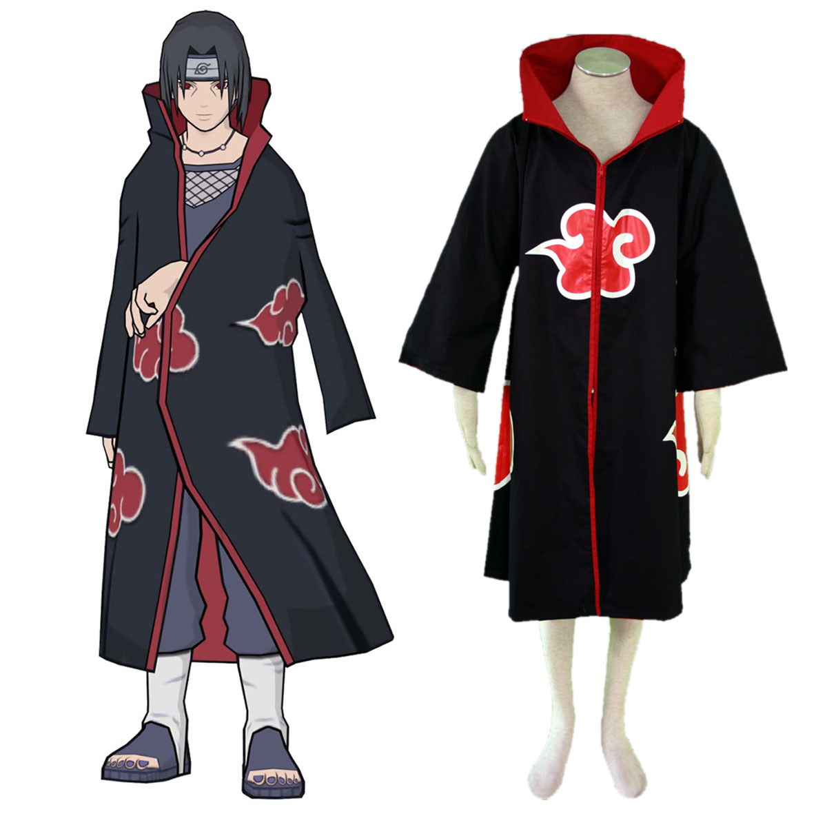 Naruto Akatsuki organization 1 Cosplay Costumes New Zealand Online Store