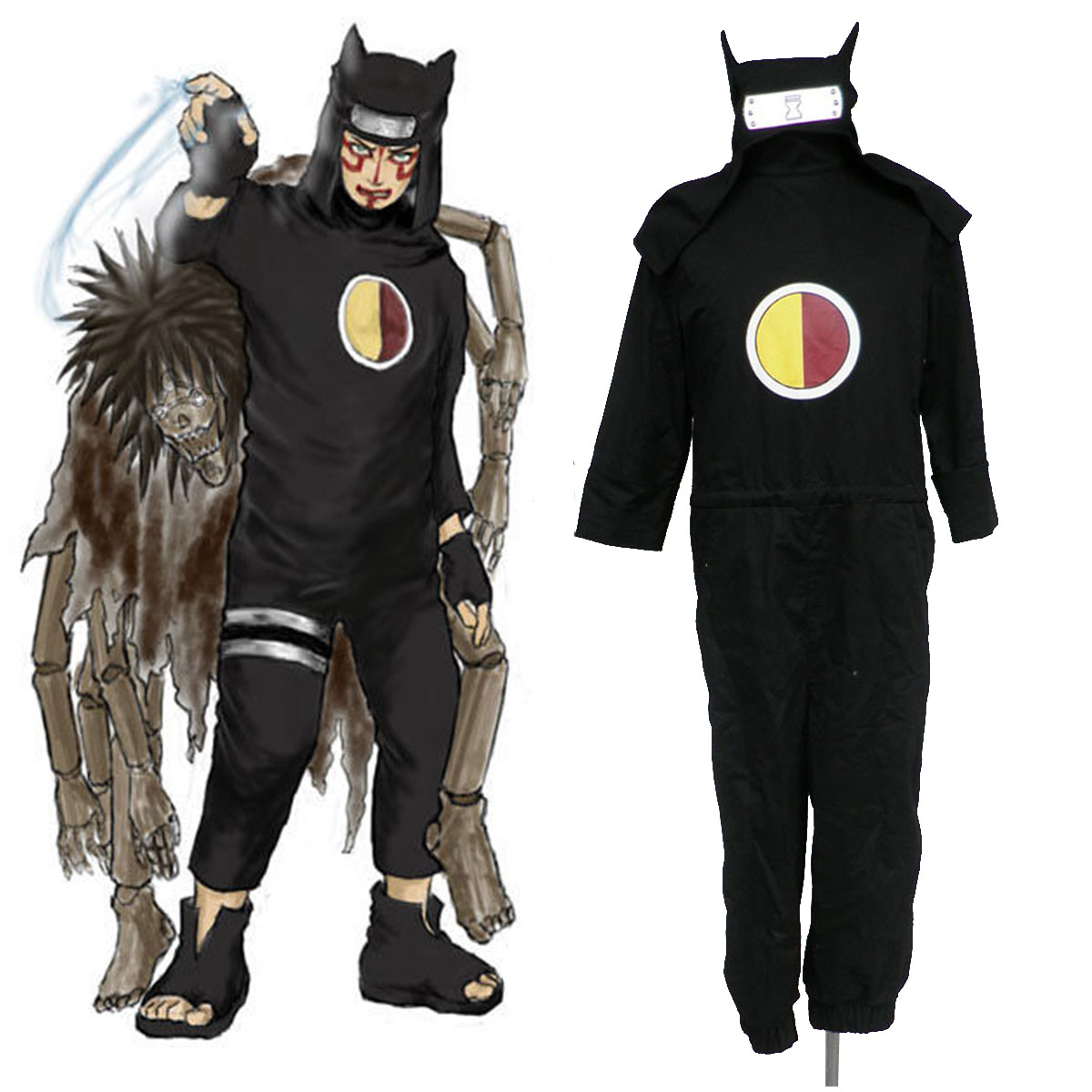 Naruto Kankuro 1 Cosplay Costumes New Zealand Online Store