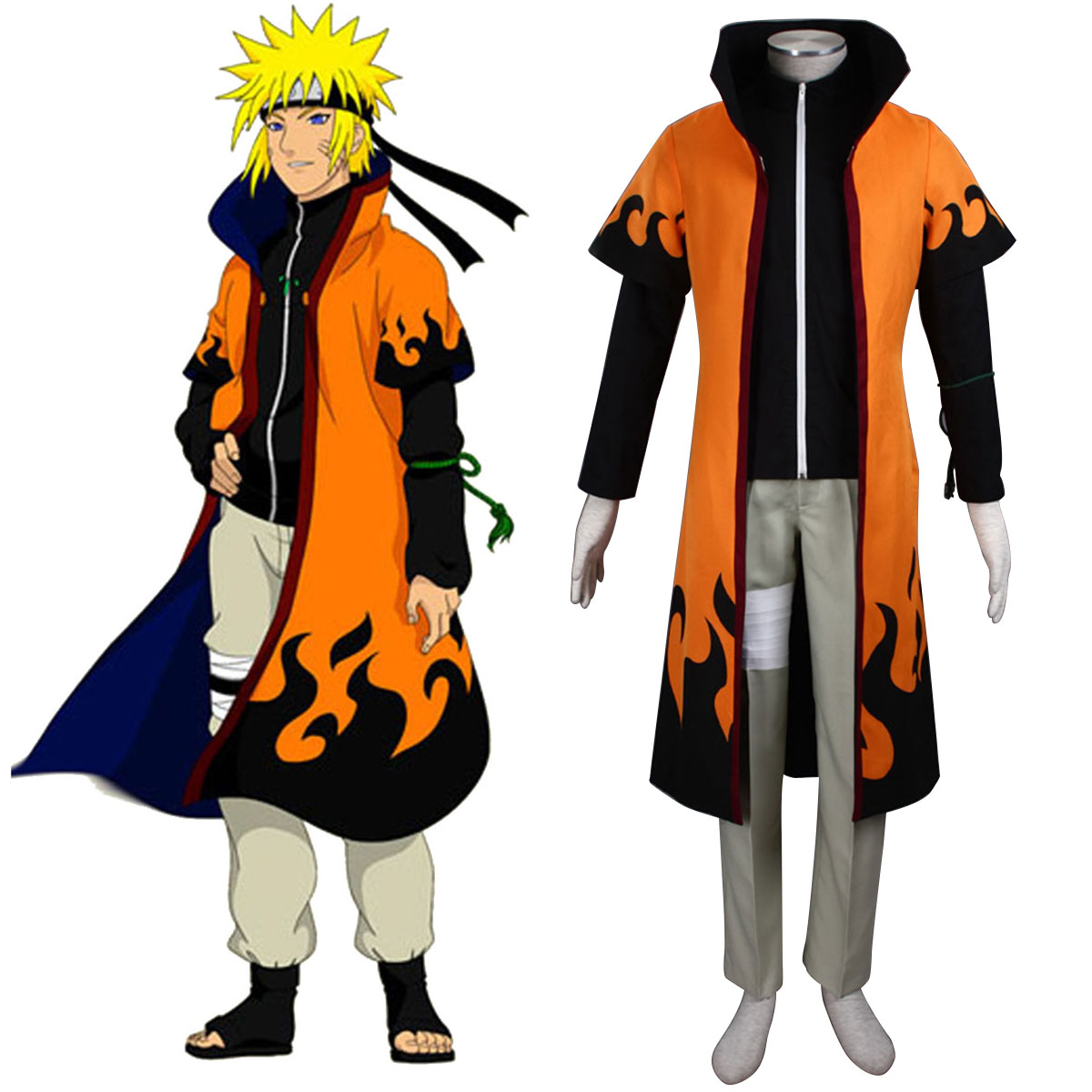 Naruto Sixth Hokage Naruto Uzumaki 5 Cosplay Costumes New Zealand Online Store
