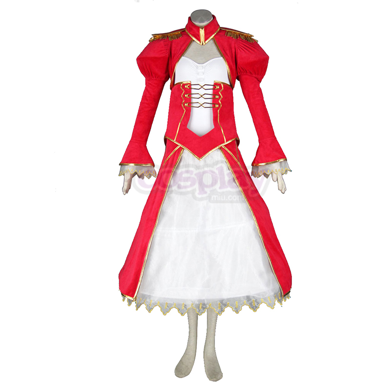 The Holy Grail War Saber 2 Red Cosplay Costumes New Zealand Online Store