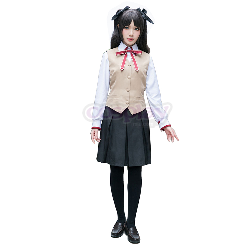 The Holy Grail War Tohsaka Rin 3 School Uniform Cosplay Costumes New Zealand Online Store
