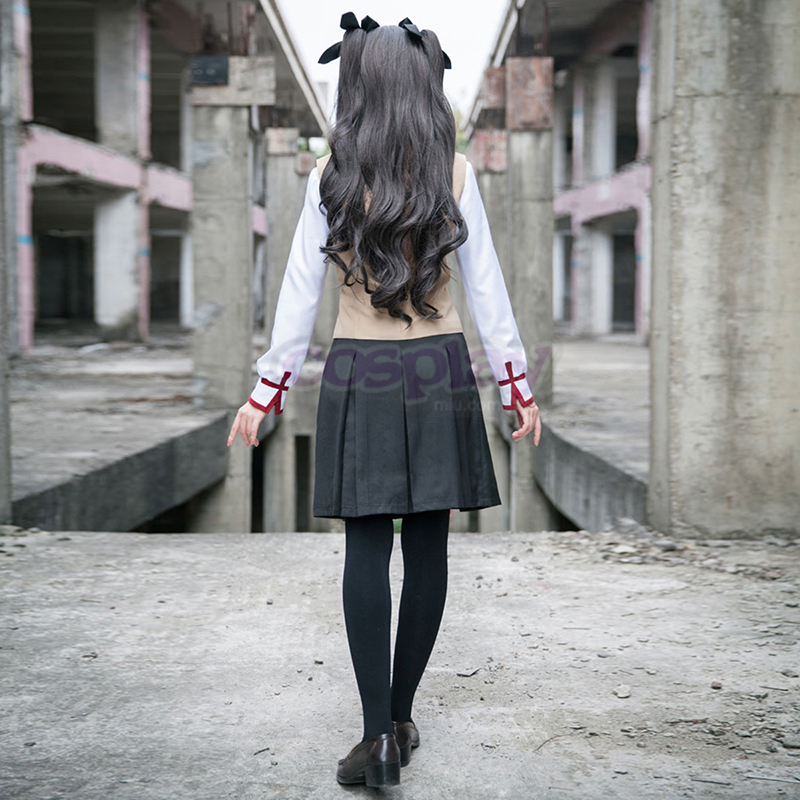 The Holy Grail War Tohsaka Rin 3 School Uniform Cosplay Costumes New Zealand Online Store
