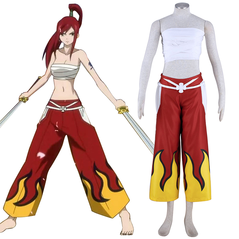 Fairy Tail Erza Scarlet 1 Cosplay Costumes New Zealand Online Store