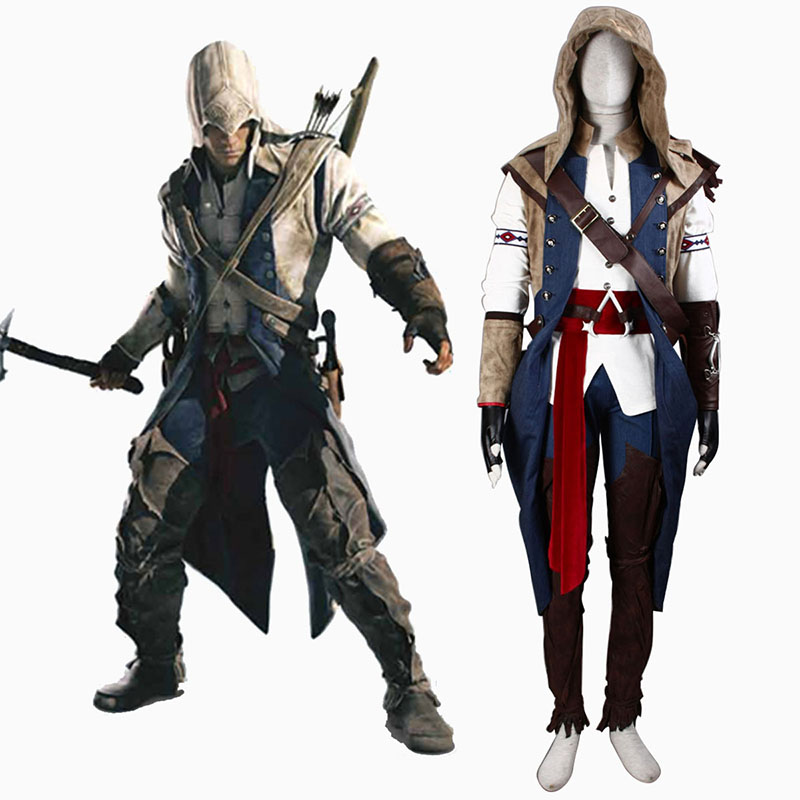 Assassin's Creed III Assassin 7 Cosplay Costumes New Zealand Online Store