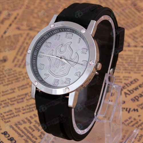 Bleach Accessories Fire-shaped watch with diamond embossed