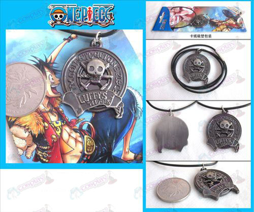 One Piece Accessories logo necklace