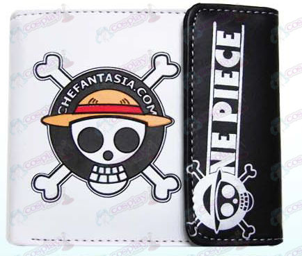 One Piece Accessories Skull Snaps wallet new