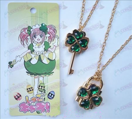 Shugo Chara! Accessories movable Necklace (Green)