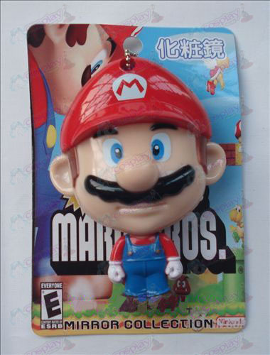 Super Mario Bros Accessories Mirror (Red)