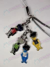 Naruto - kakashi colored four pendant phone chain