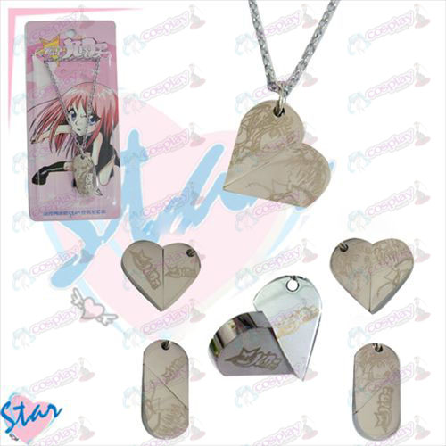 Star-Stealing Girl Accessories necklace heart-shaped transition