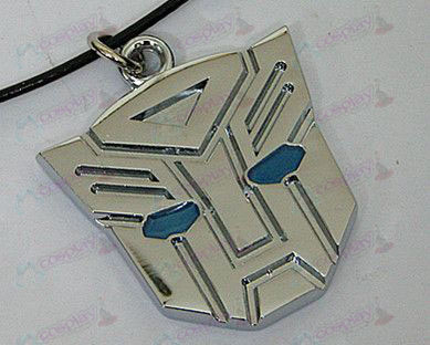 Transformers Accessories Autobots necklace - blue oil - white