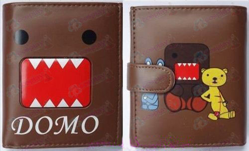 Q version of Domo Accessories bulk wallet (coffee)