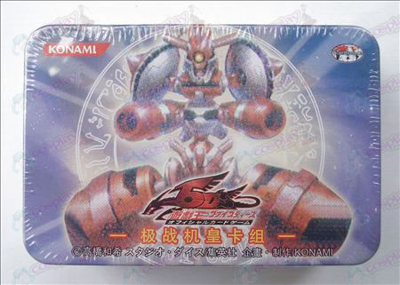 Genuine Tin Yu-Gi-Oh! Accessories Card (a fighter Huang card group)