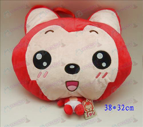 2 # Ali Accessories Plush Shou Wu (round eyes and red)