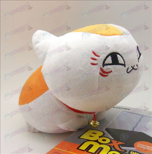 Natsume's Book of Friends Accessories Small white cat lying plush doll (31cm