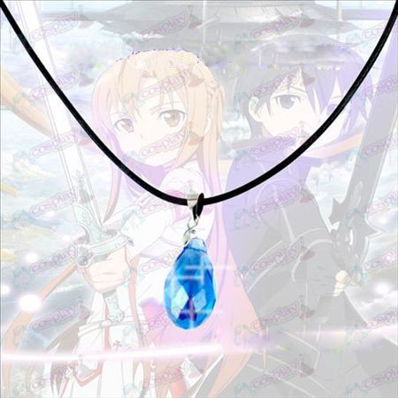 Sword Art Online Accessories Yui Heart Crystal Necklace