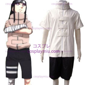 Naruto Shippuden Hyuuga Neji Cosplay Costume - 2nd Edition