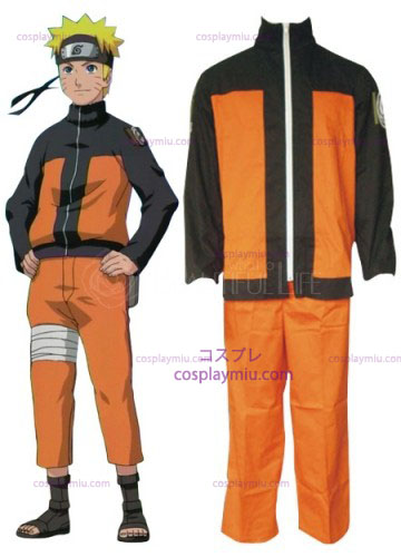 Naruto Pre-Shippuden Uzumaki Naruto Cosplay Costume