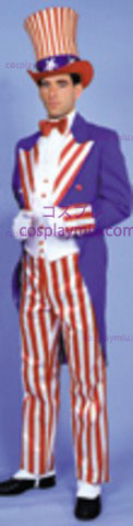 Uncle Sam Costume, Deluxe, Large
