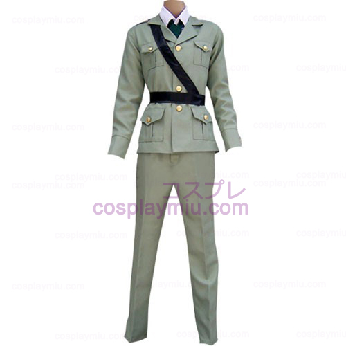 Hetalia: Axis Powers Gray England Cosplay Costume