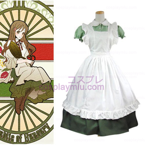 Hetalia: Axis Powers Little Italy Maid Halloween Cosplay Costume
