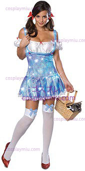 Secret Wishes Wizard Of Oz Sparkle Dorothy Adult Costume