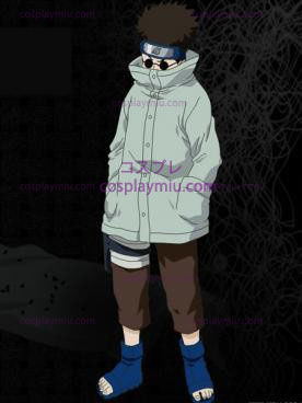 Naruto Shino Aburame Cosplay Costume and Accessories Set