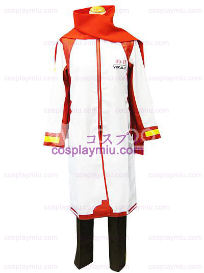 Vocaloid Akaito Red and White Cosplay Costume